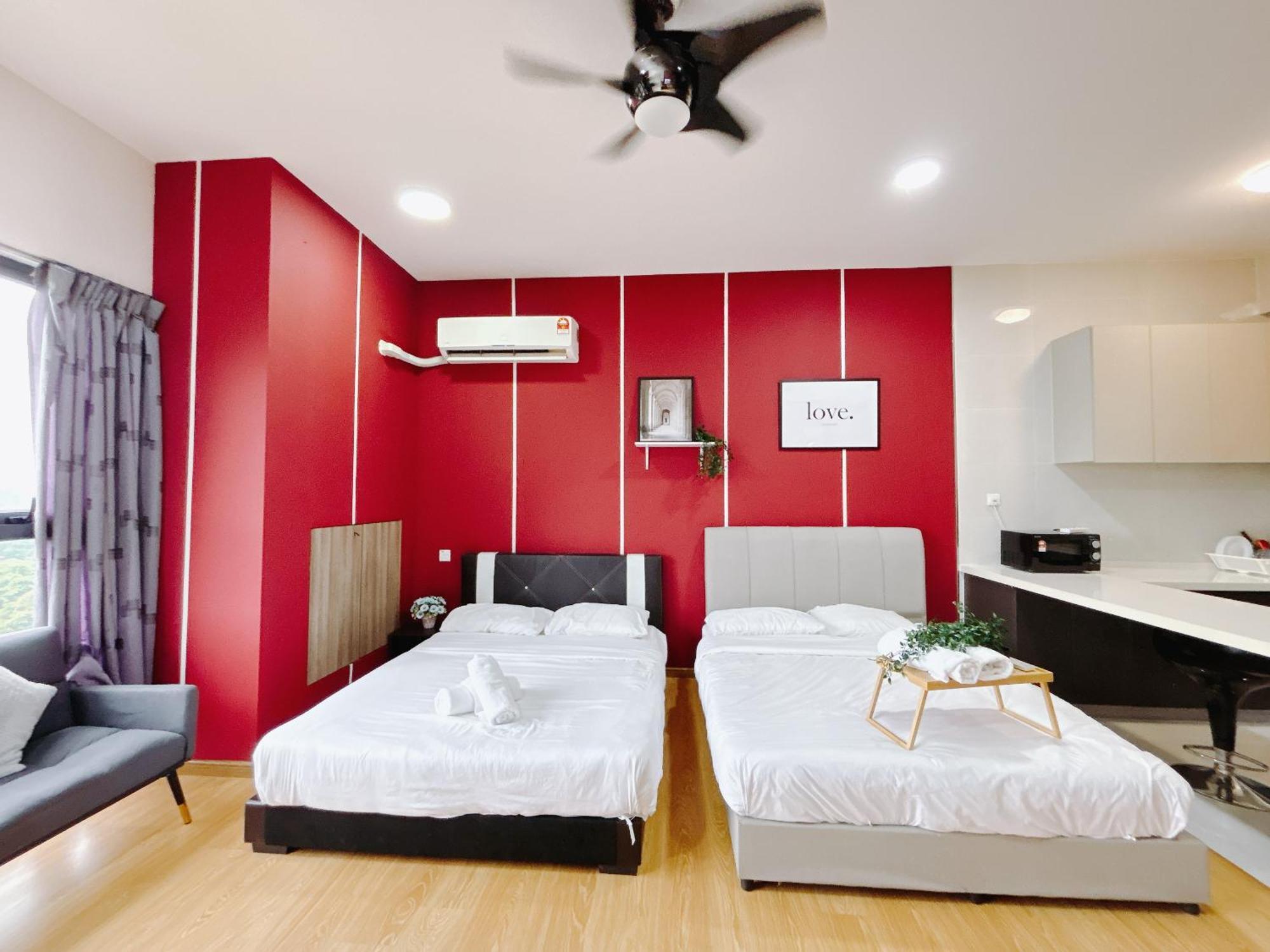 Apartmán Scenic Country Garden Danga Bay By Lions Bay Johor Bahru Pokoj fotografie