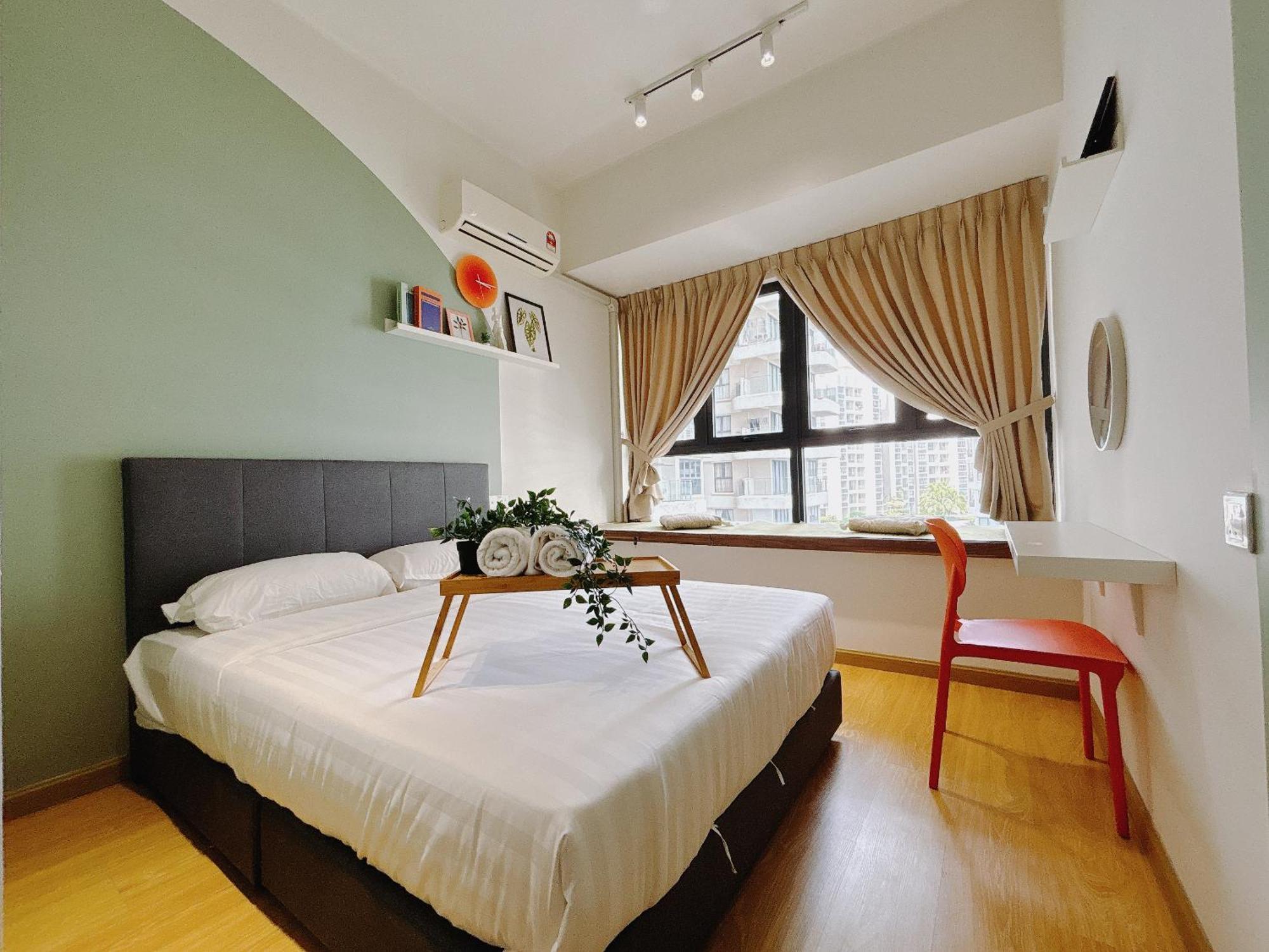 Apartmán Scenic Country Garden Danga Bay By Lions Bay Johor Bahru Pokoj fotografie