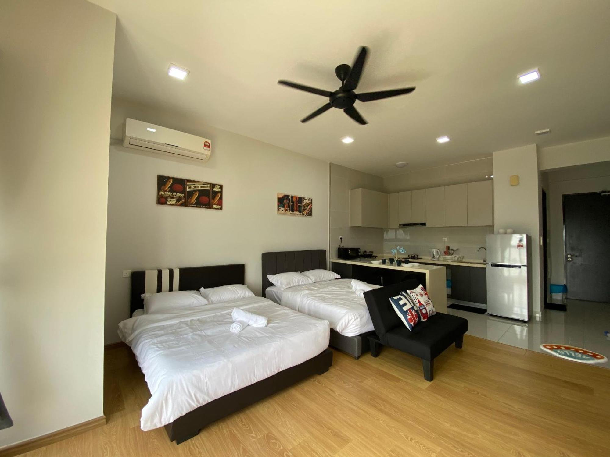 Apartmán Scenic Country Garden Danga Bay By Lions Bay Johor Bahru Pokoj fotografie